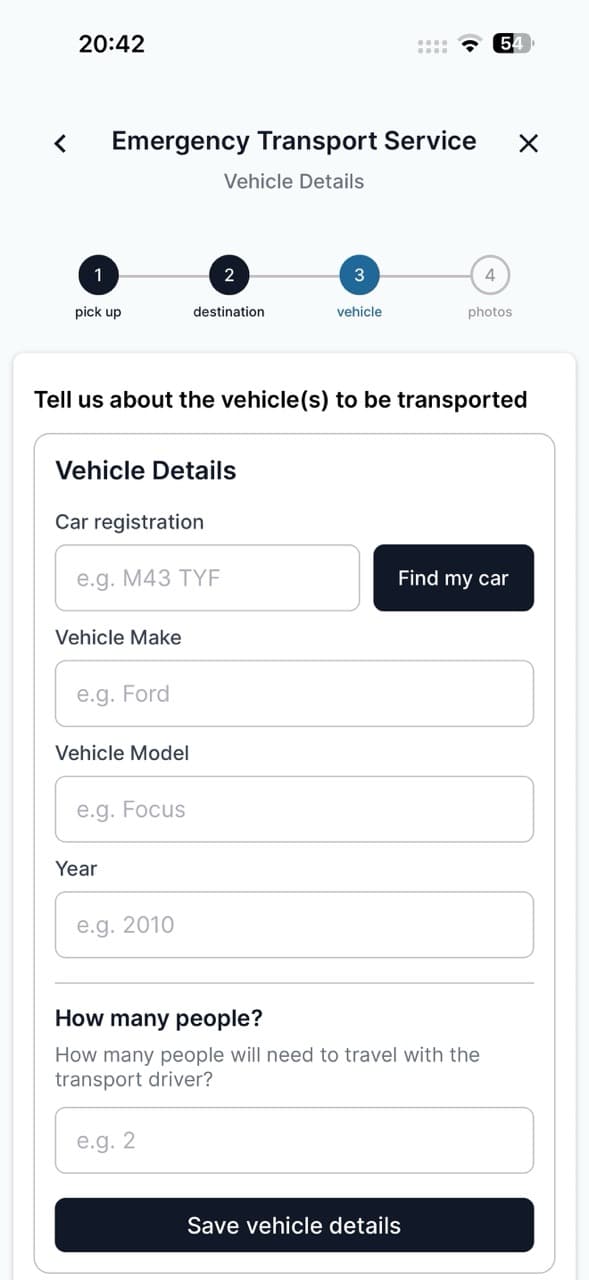 Vehicle & Passengers