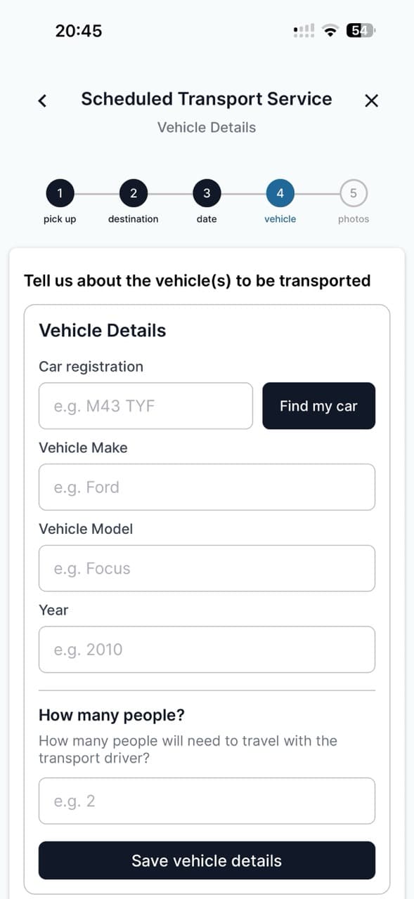 Vehicle Info