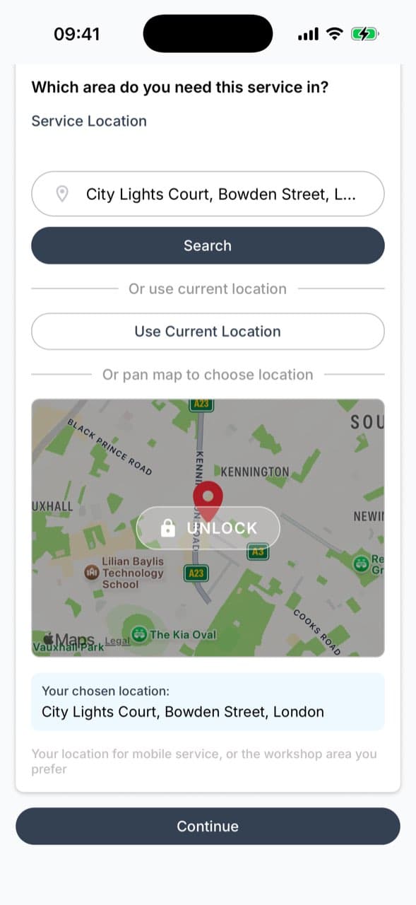 Set Your Location