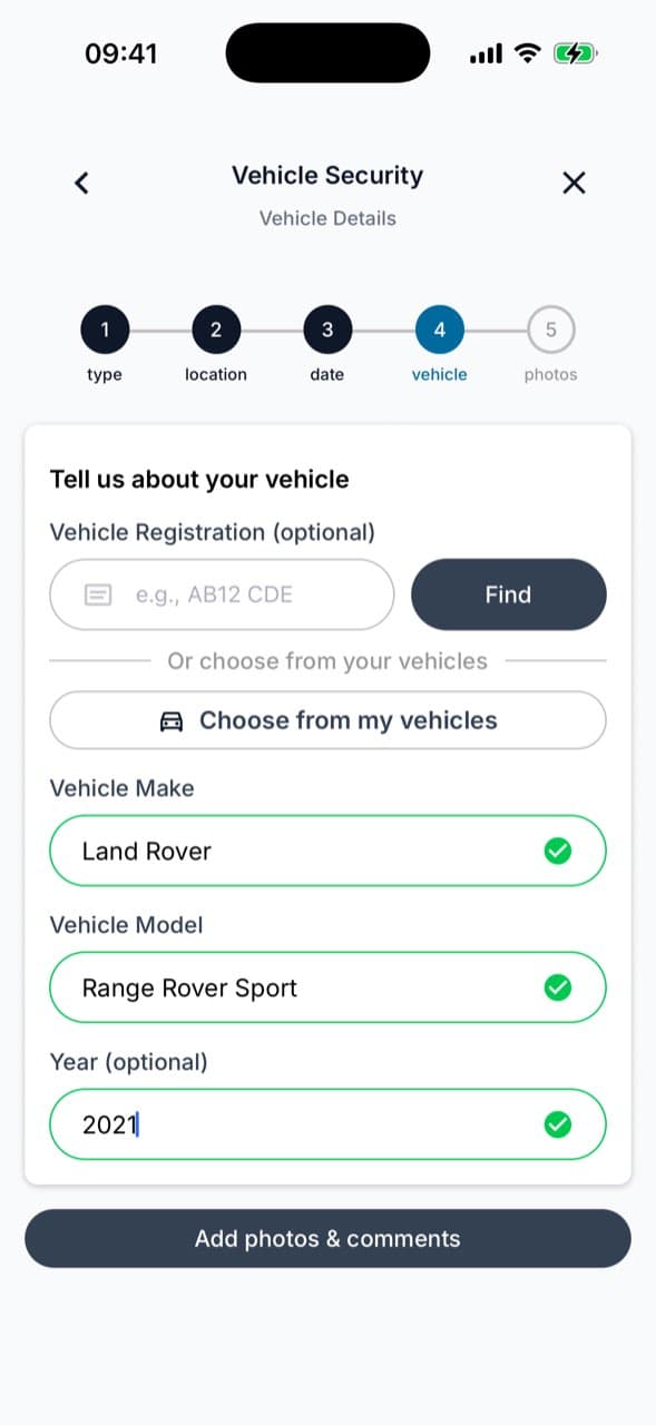 Your Vehicle