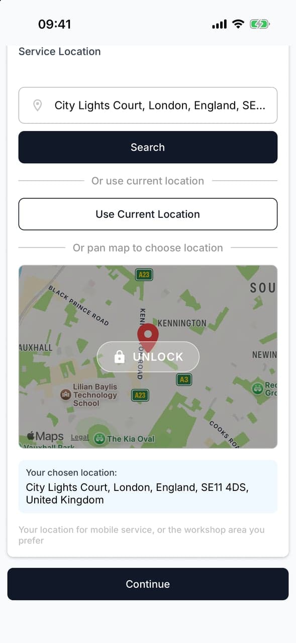 Set Your Location