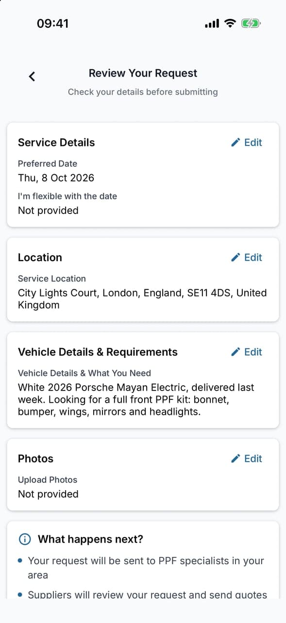 Review and Send